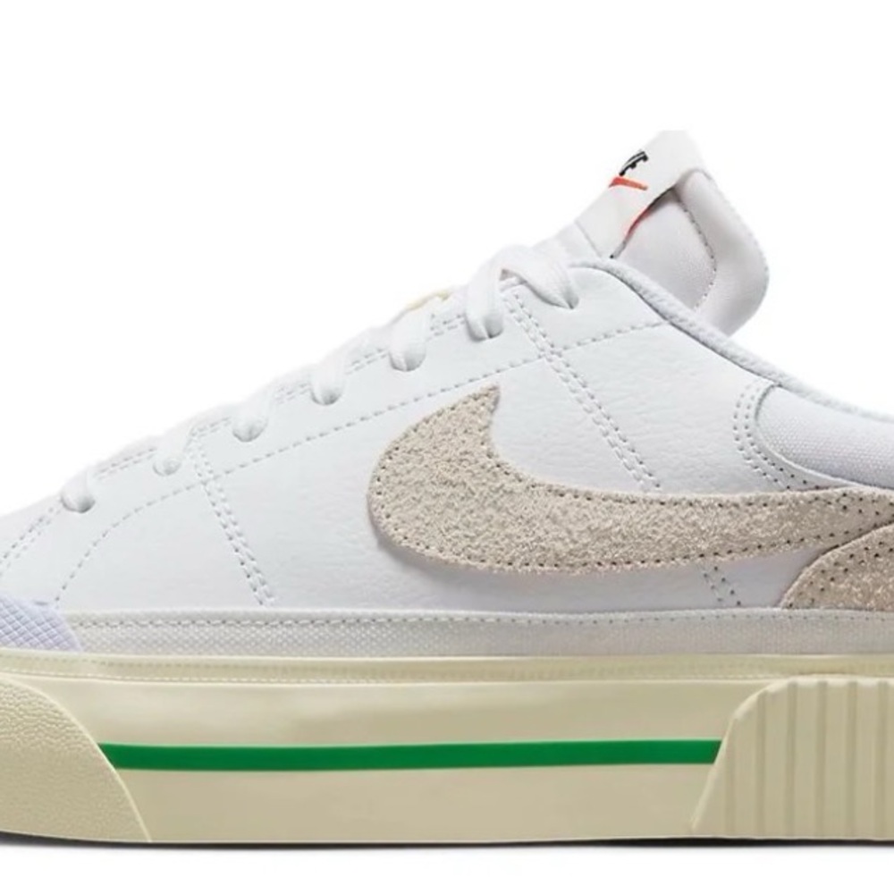 Nike Court Legacy Lift 'White Stadium Green' - Picture 3 of 6